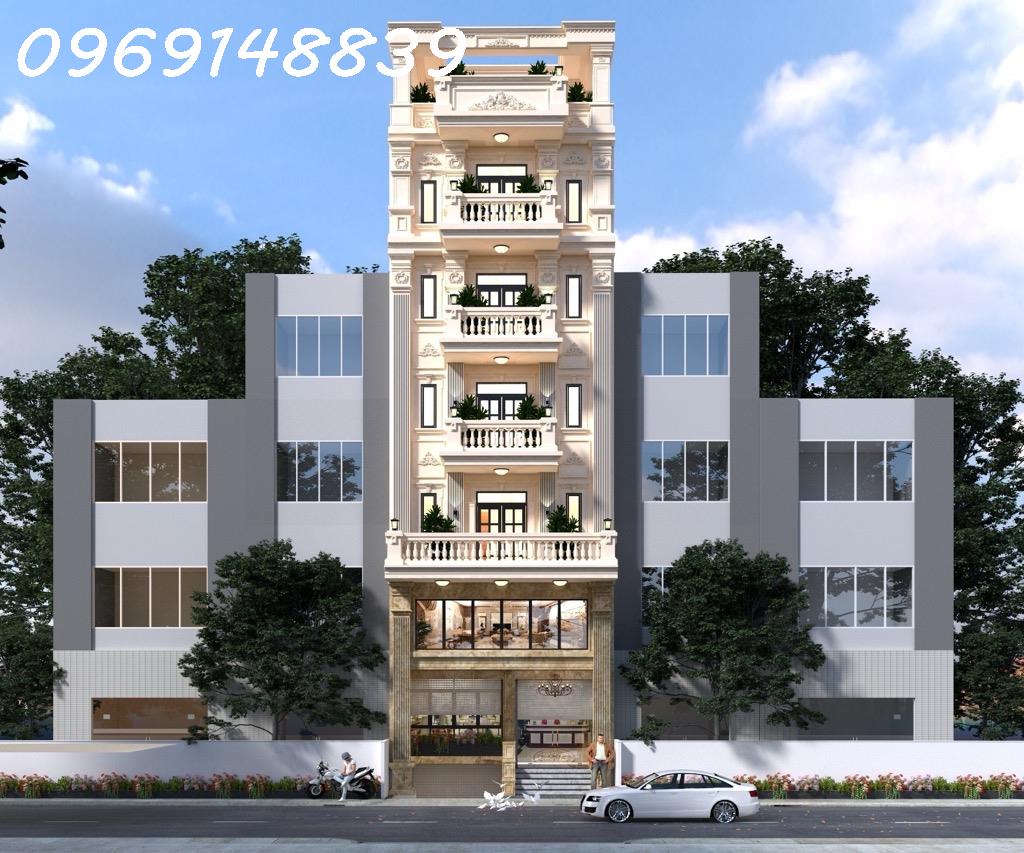 Tòa nhà văn phòng mới xây - Hầm 6 tầng thang máy - Vị trí đắc địa - Ảnh 1